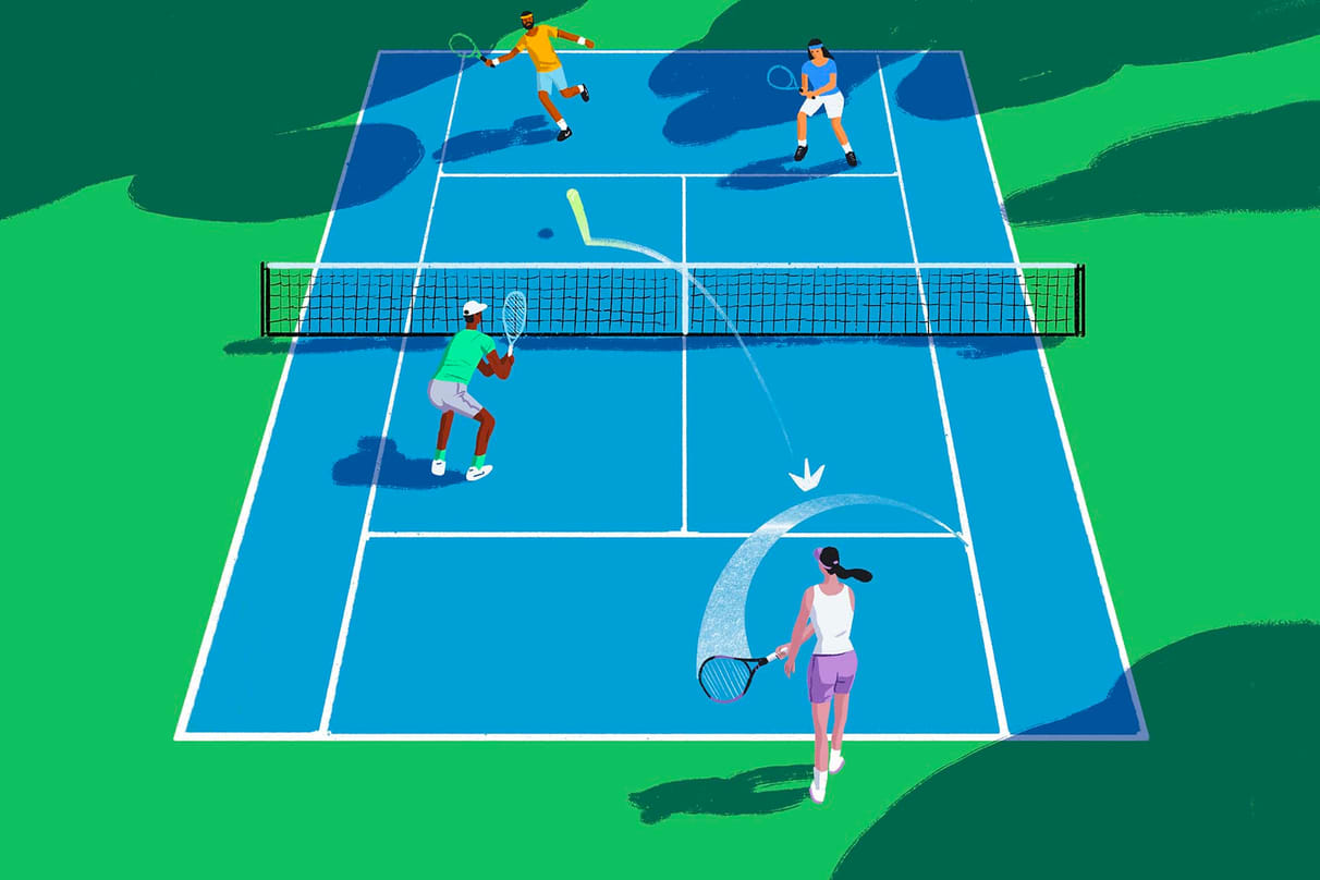 Les bases du tennis en double un guide sur les règles, les astuces et les stratégies, idéal